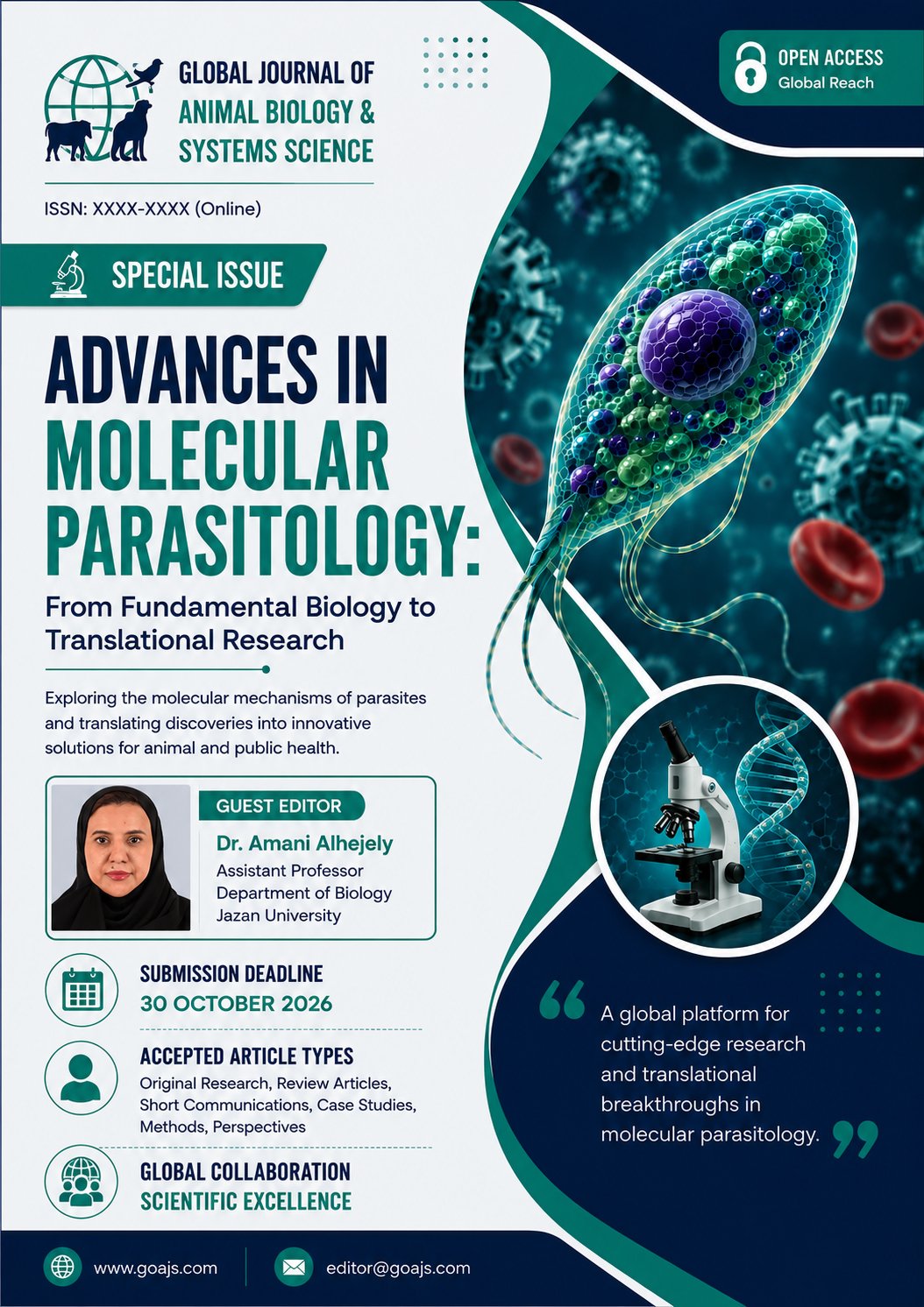 Advances in Molecular Parasitology: From Fundamental Biology to Translational Research