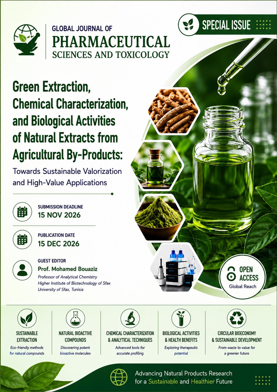 Green Extraction, Chemical Characterization, and Biological Activities of Natural Extracts from Agricultural By-Products: Towards Sustainable Valorization and High-Value Applications